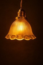 HOLOPHANE, vasque, abat jour, globe, lampe, design, holophane, art déco .