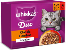 WHISKAS Duo Nassfutter Portionsbeutel Multipa...