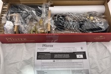 OPEN BOX Pfister Pfirst Modern Bathroom Faucet in Matte Black LG142-060BK