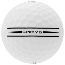 Titleist Pro V1x 2018 Left Dash Enhanced Alignment Golf Balls, AAA, 12 Pack