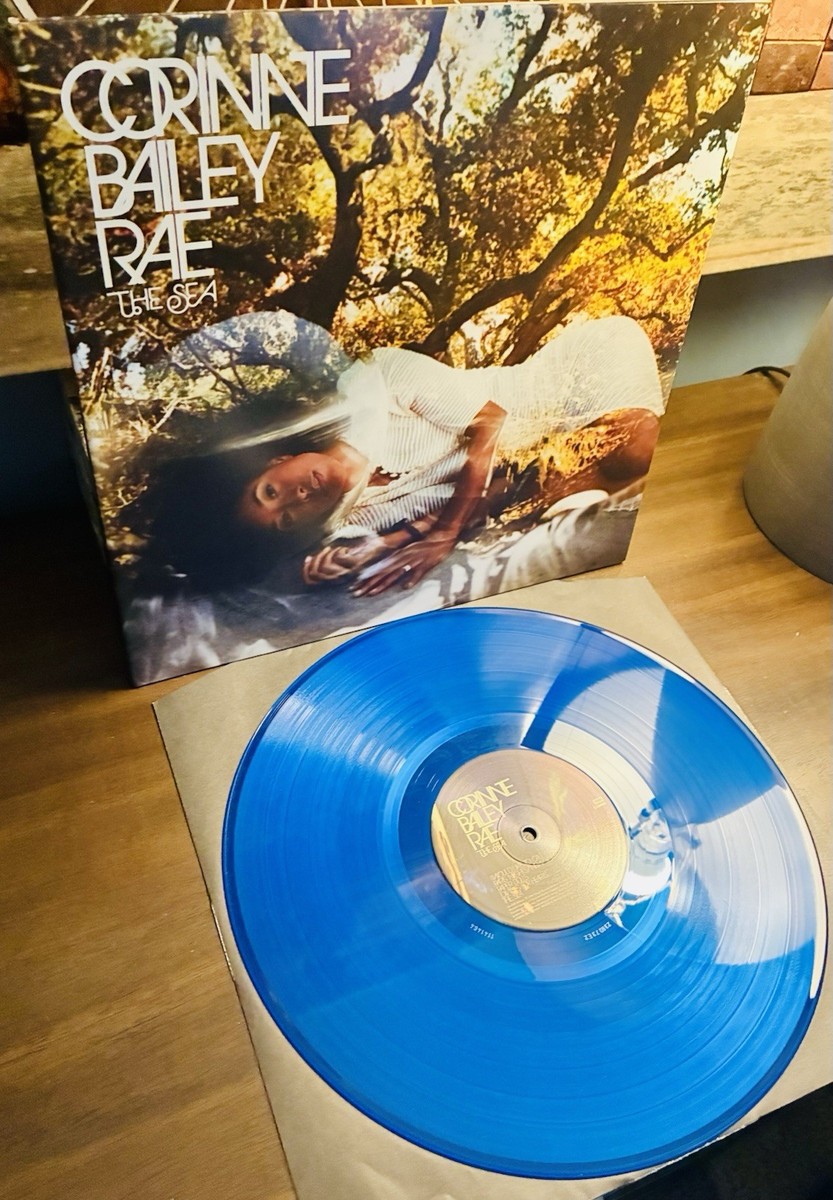 Corinne Bailey Rae the Sea Vinyl LP BLUE TRANSLUCENT | eBay