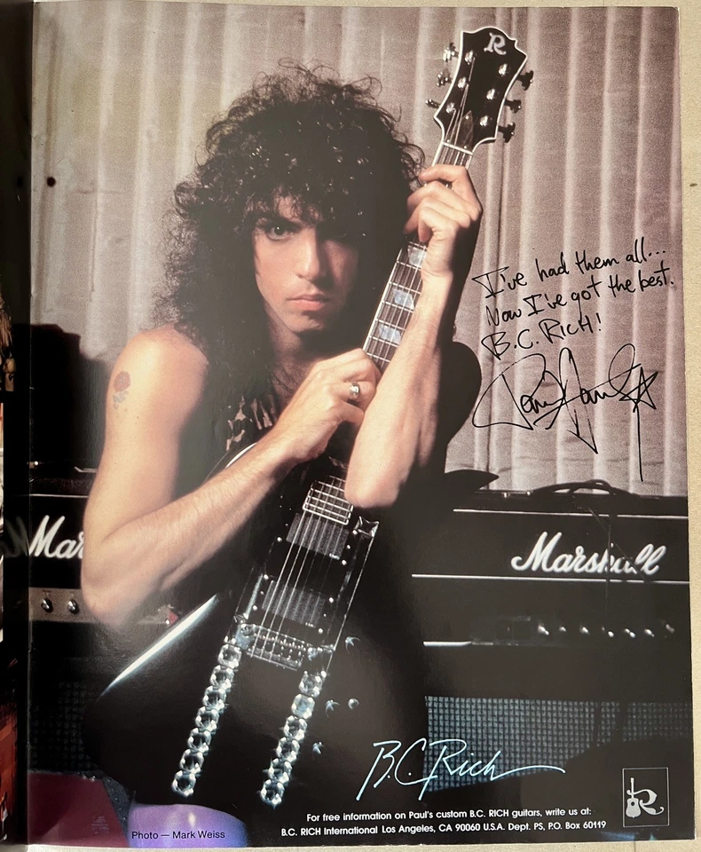 Kiss Lick It Up World Tour 1983/84 Rare UK Tour Book + Merchandise Order Form VG - Image 4 of 4