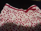 ADORABLE PINK GYMBOREE SKIRT WITH SHORTS UNDER 4T PINK WITH RED CHERRIES