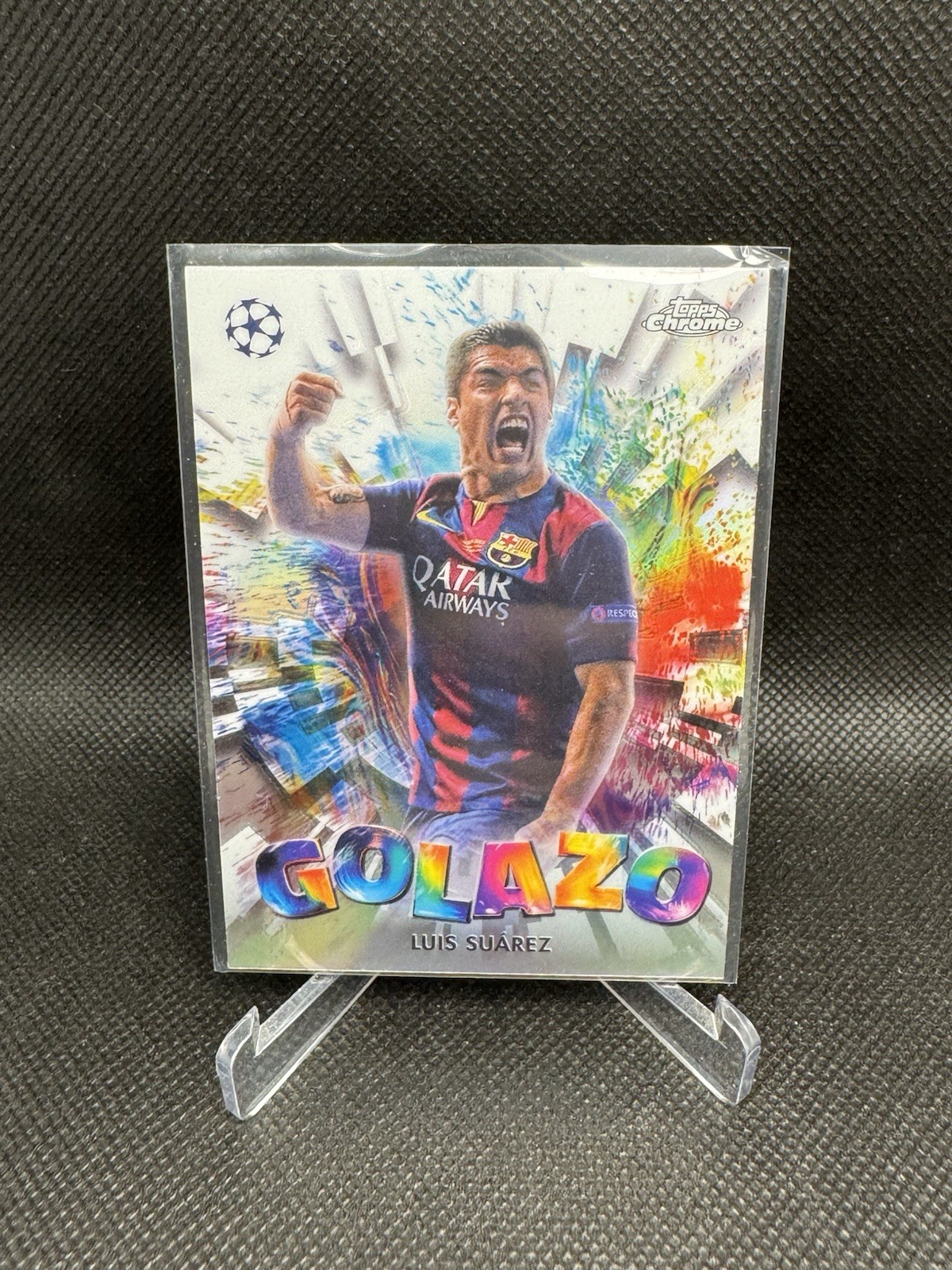 2024-25 Topps Chrome UCC Luis Suarez #GZ-22 Golazo