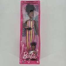 Mattel - Barbie FASHIONISTAS DOLL #135 (Vitiligo, Curly Brunette Hair) GYG08