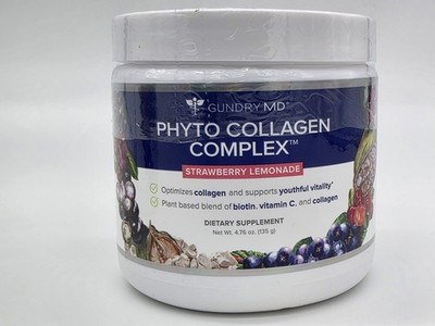 Gundy MD Phyto Collagen Complex Multivitamin Powder Strawberry Lem-4.76 oz