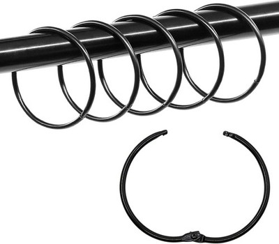 Loose Leaf Binder Book Rings - 36 Pcs 2 Inch Large Metal O Ring Binding Rings f