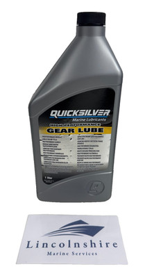 Quicksilver High Performance Gear Lube Oil  Mercury Outboard Mercruiser
