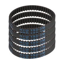 5Set HTD-3M Rubber Timing Belt 51 Teeth 153mm Pitch Length x 6mm Width