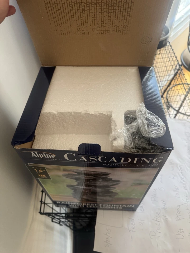 Fonte Alpine em cascata 14"" - Imagem 3 de 3
