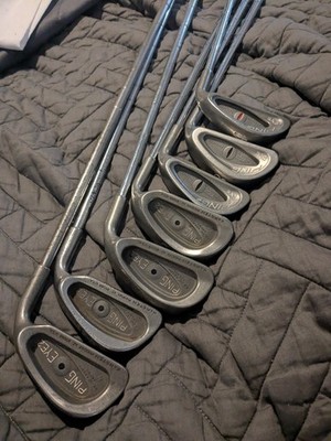 Right Ping Eye 2,eye single irons.iron set.1-9.black dot.