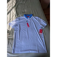 NWT Redvanly Devine Polo in Marine  size L