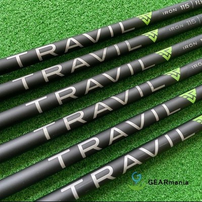 Fujikura TRAVIL Iron 115 S Shaft Set 6pcs 5-PW w/Grips Mid Kick