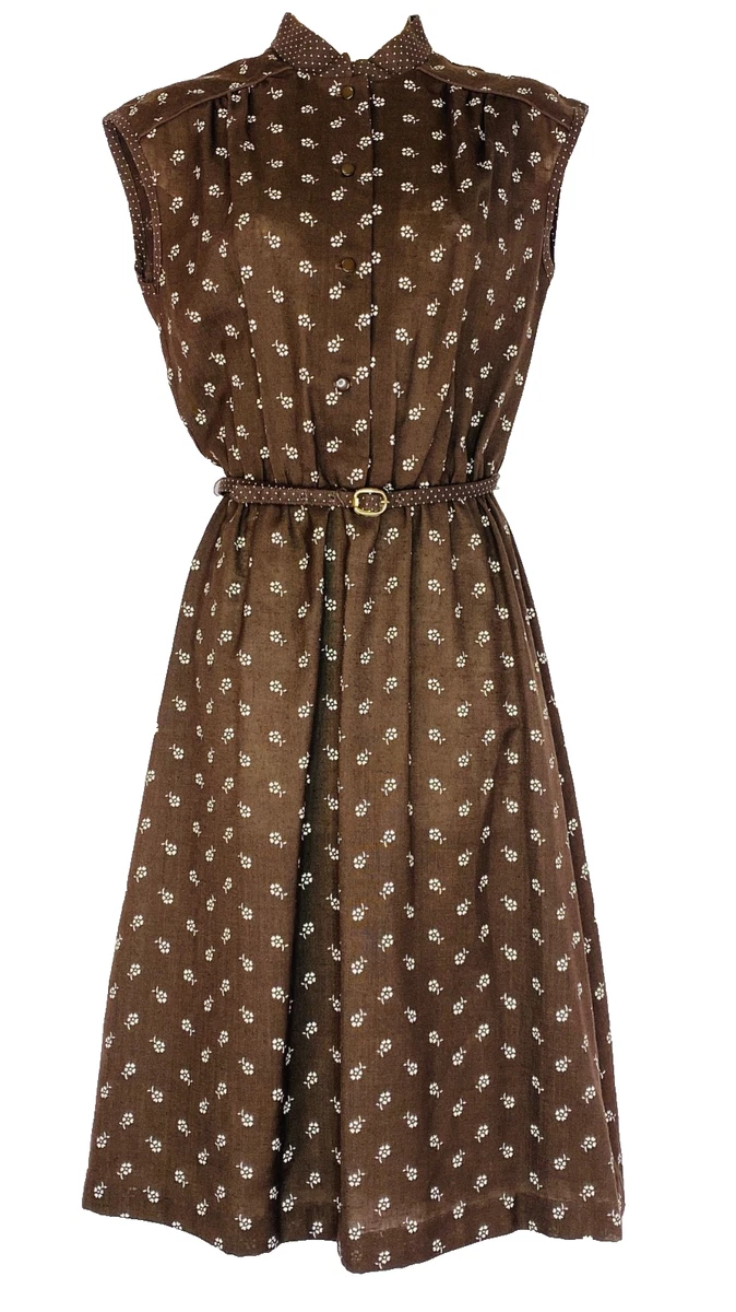 Brown Rockabilly 1960s Vintage Dresses for Women for sale | eBay