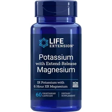 Life Extension Potassium w/ Extend-Release Magnesium, 60 Veg Caps
