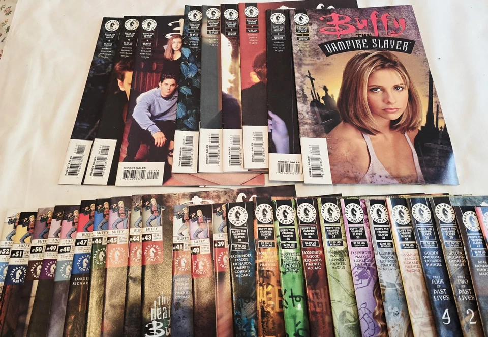 ENORME Lote Buffy the Vampire Slayer/Angel, Novelas de Terror YA HTF De Colección Y2K Foto 4 de 4