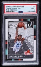 2015-16 Panini Donruss The Rookies Christian Wood #23 PSA 9 MINT 05s9