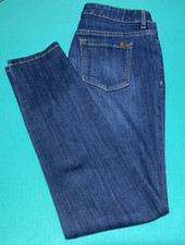 Simply Vera Vera Wang Womens Jeans SZ 6 Dark Wash Denim Skinny Indie
