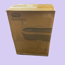 HALO 4931 BassiNest Soothing Swivel Sleeper 3.0 Baby Bassinet Gray OB9315