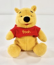 Vintage 1997 Disney Mattel Winnie The Pooh Plush 7" Bean Bag Weighted Bottom