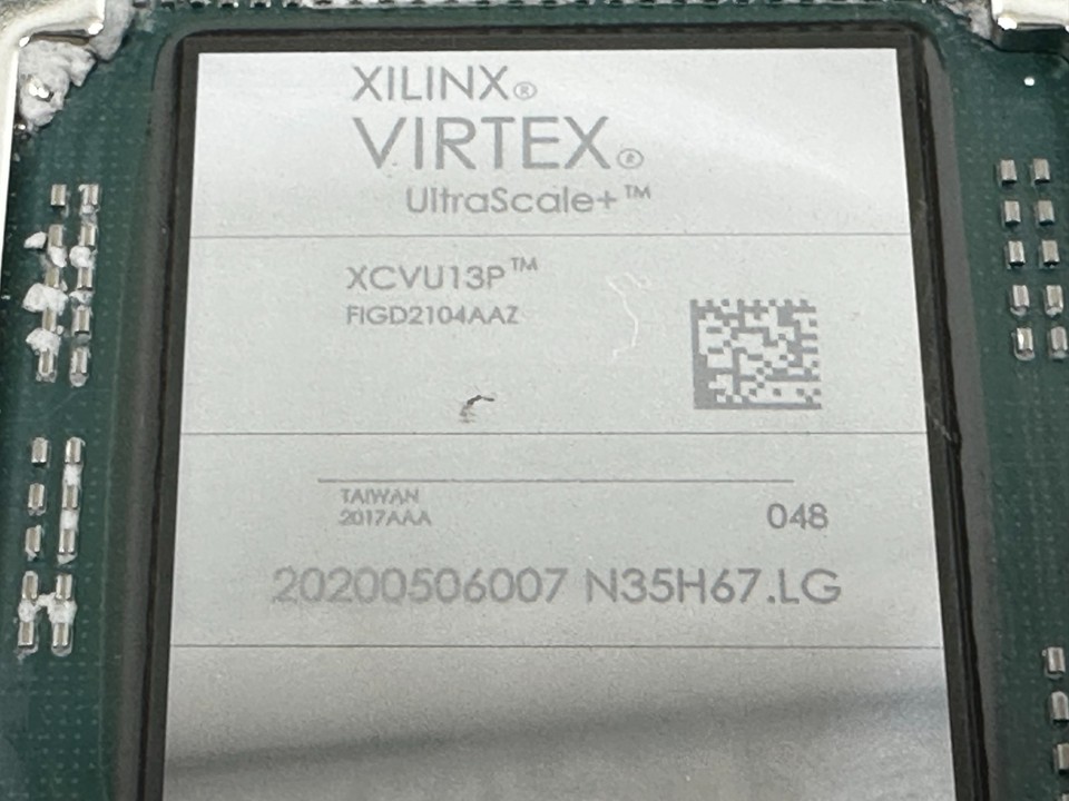 Xylinx Chip Xilinx Virtex UltraScale+ XCVU13P FPGA FOR CHIP RECOVERY, GREAT FREE ...