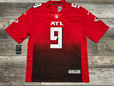 Atlanta Falcons Michael Penix Jr 9 Black Jersey All Stitched Adult XXL NEW