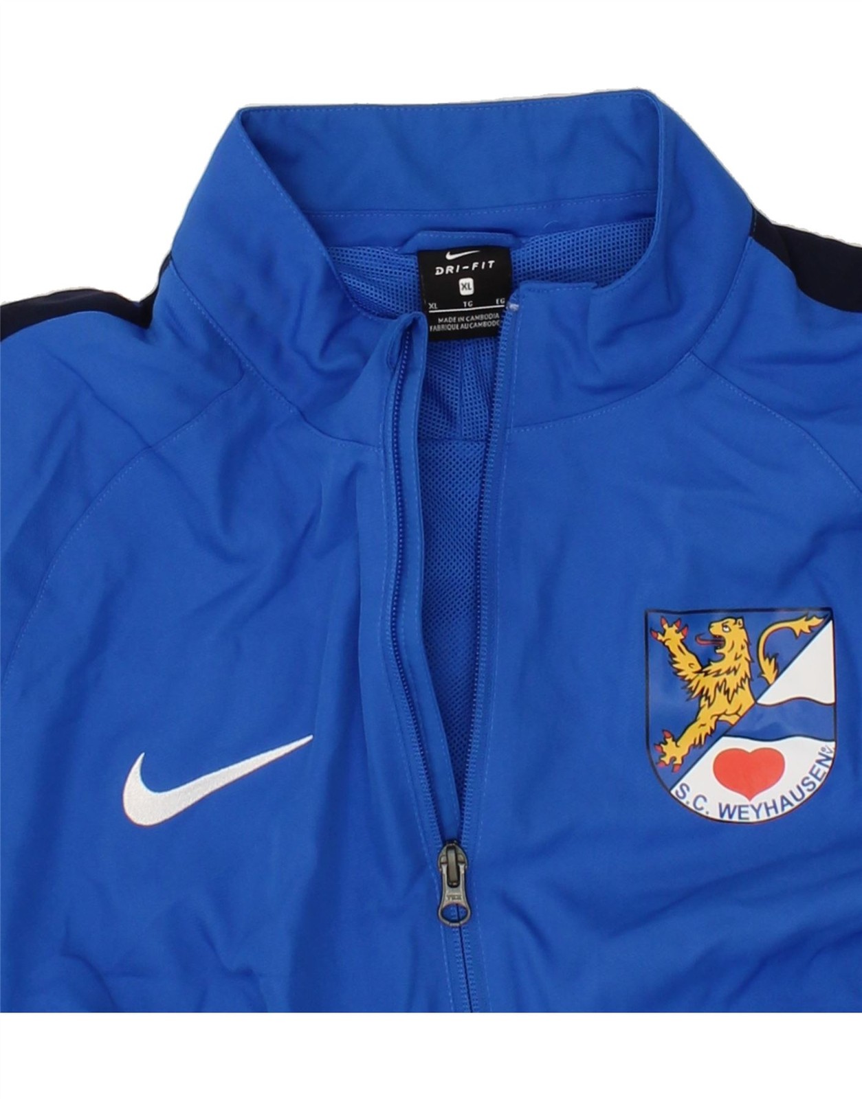 SACAI X NIKE NIKE Giacca Tuta Uomo Grafica Top XL Blu Poliestere CC17