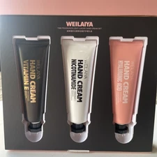 !NEW! WEILAIYA Vitamin E, Nicotinamide & Hyaluronic Acid Luxury Hand Cream 50gX3