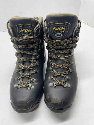 Asolo TPS 535 LTH V EVO Hiking Trail Boots Women's Size 8 Brown
