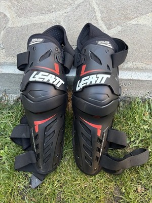 Leatt Knee & Shin Guard Dual AxisBlack/ Red #L/XL