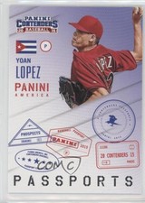 2015 Panini Contenders Passports Yoan Lopez #9 1b3