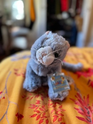 Webkinz Silversoft Cat (HM222) with Sealed Secret Code Tag Kitty