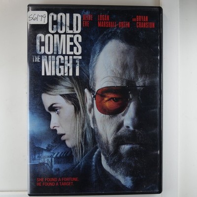 Cold Comes the Night DVD 2013 Bryan Cranston Alice Eve Thriller Crime