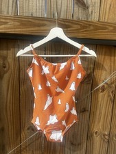 Spooky Ghost LuckyLeo Leotard Women  s Size Medium Perfect For HALLOWEEN 