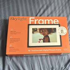 Skylight Frame 10 in Touchscreen Digital Picture Frame, Wi-Fi, 8GB, Black