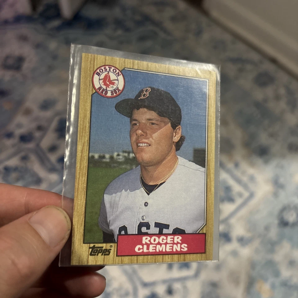 2017 Topps - Rediscover Topps Buybacks Roger Clemens #1987-340 Bronze - Image 2 of 4