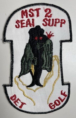 MOBILE SUPPORT TEAM 2 MST-2 DETACHMENT GOLF SEAL TEAM SUPPORT PATCH - 第 1/2 張圖片