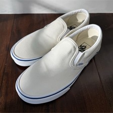 VANS Classic Slip-On Marshmallow White/Blue S...