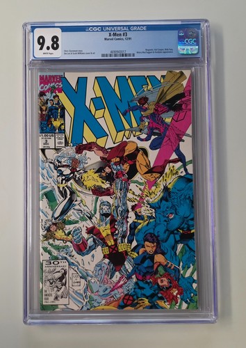 X-MEN #3 CGC 9.8 New Slab - Jim Lee