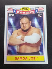 2018 Topps Heritage WWE Top 10 Rookies #TR4 Samoa Joe 