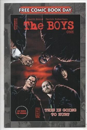 The BOYS #1, NM, FCBD, Dynamite, Garth Ennis, hit show, 2020