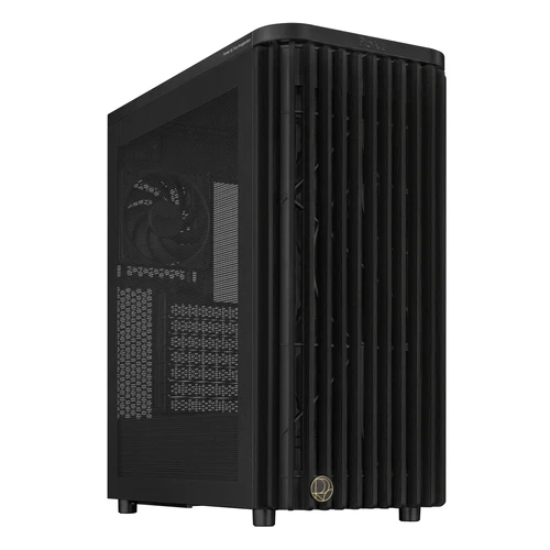 ASUS ProArt PA401 Wood Edition Black ATX PC Gehäuse (Mesh Panel, Holz, Schwarz)