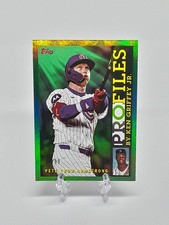 2026 Topps Green Foil Profiles #TP-13 Pete Crow-Armstrong /99 Cubs MLB Baseball 