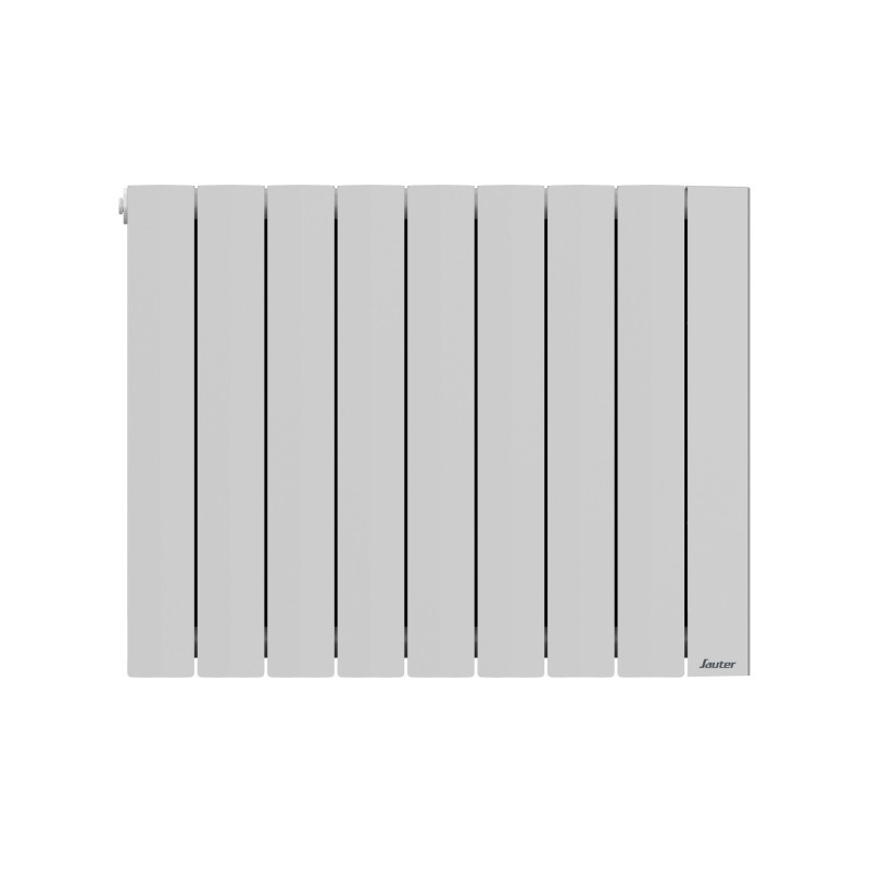 Radiateur SAUTER Orosi 1500W blanc au design horizontal épuré et finitions premium