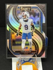 2024 Panini Select ﻿Taylor Rapp #195 Silver Prizm Die Cut Buffalo Bills