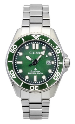 #ad #ad Citizen Promaster Marine Green Dial Eco Drive Diver#x27;s BN0269 50W Men#x27;s Watch $292.79