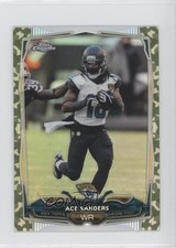 2014 Topps Chrome Mini Camo Refractor 91/99 Ace Sanders #48 0j6