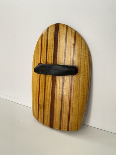 Bodysurfing Handplane Surf Hand Board made from Paulownia/Mahogany