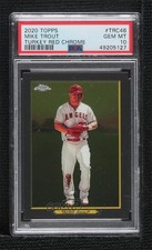 2020 Topps Turkey Red 2020 Chrome Mike Trout #TRc-46 PSA 10 GEM MT r7d