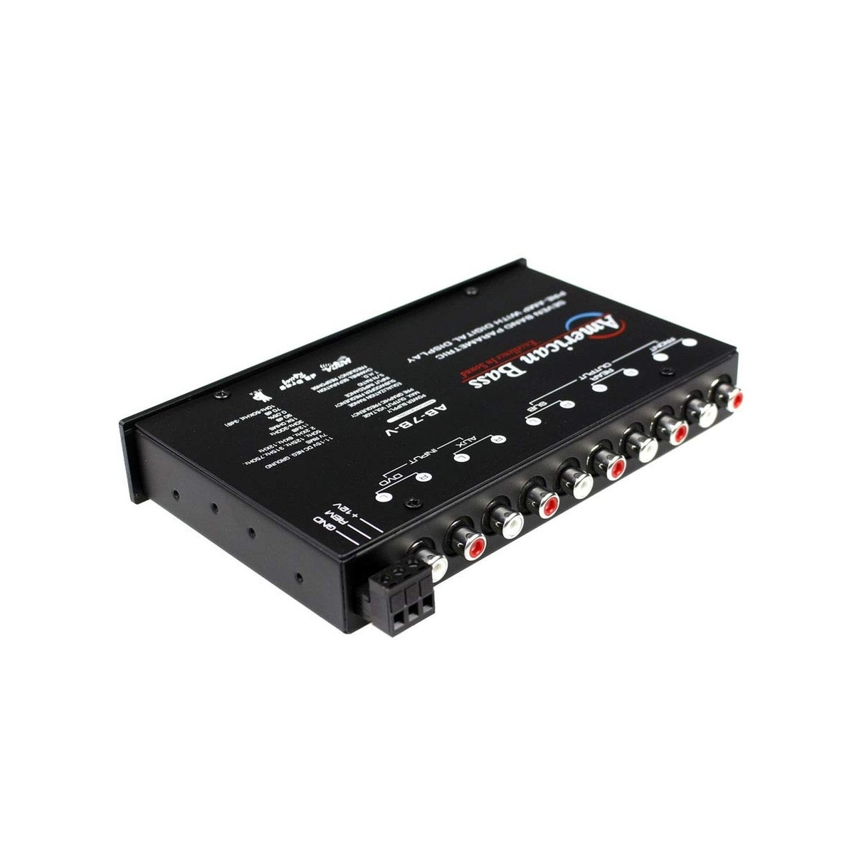 American Bass High End 7 Band Equalizer Voltage Display | eBay